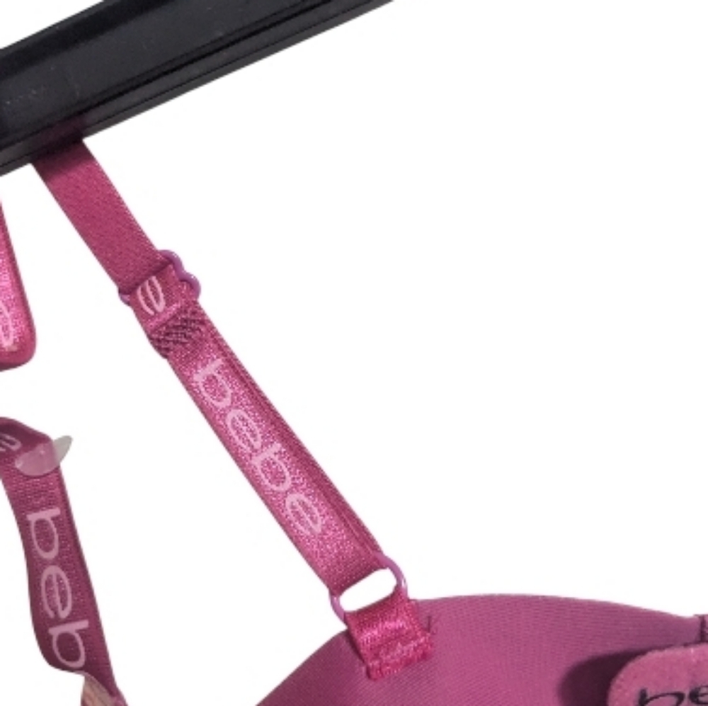 Bebe Push Up Bra 36 C Pink Adjustable W-481 - Picture 3 of 7